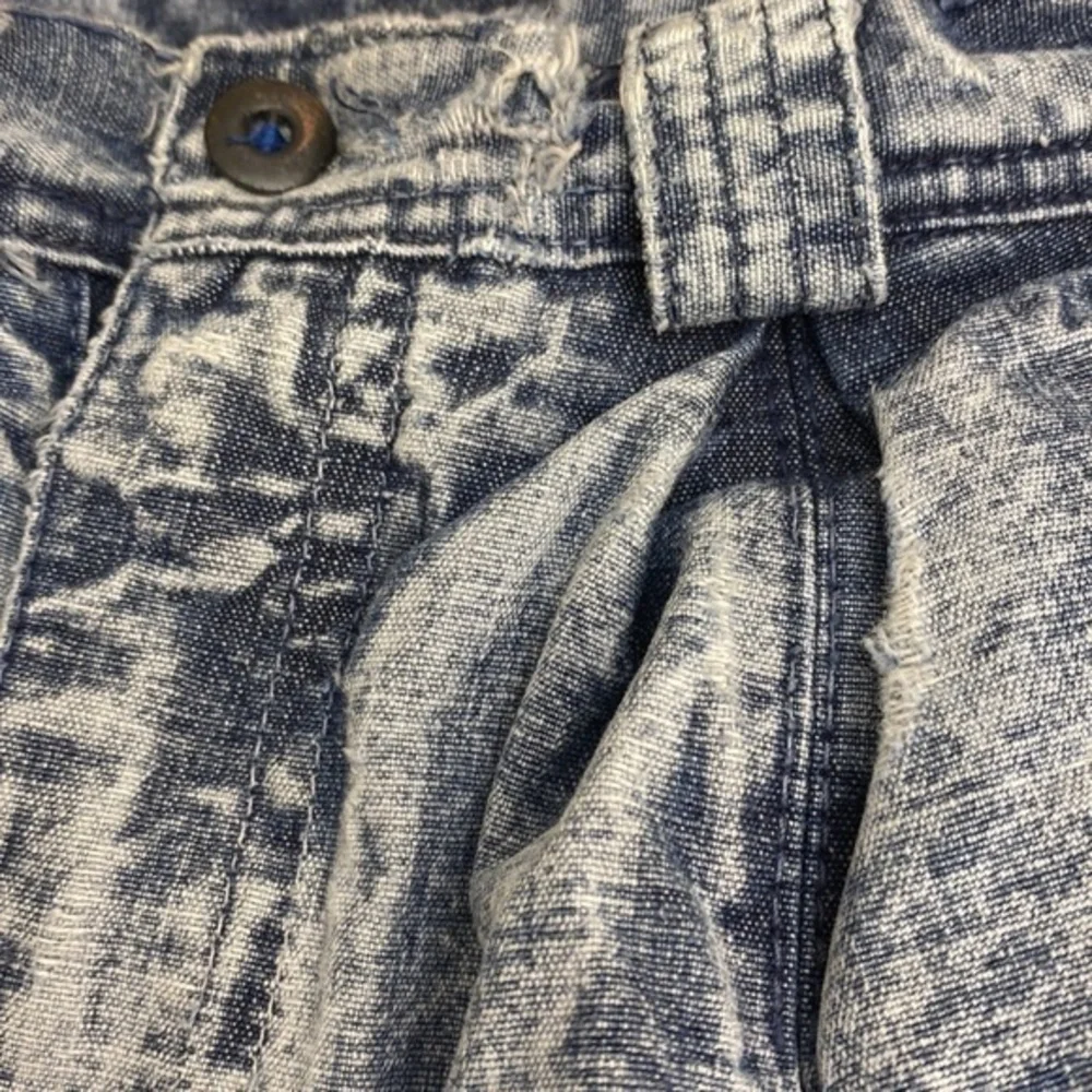 Mens Vintage acid Wash Soho Trilogy Sportwear denim‎ jeans size 27/31 (J-353)